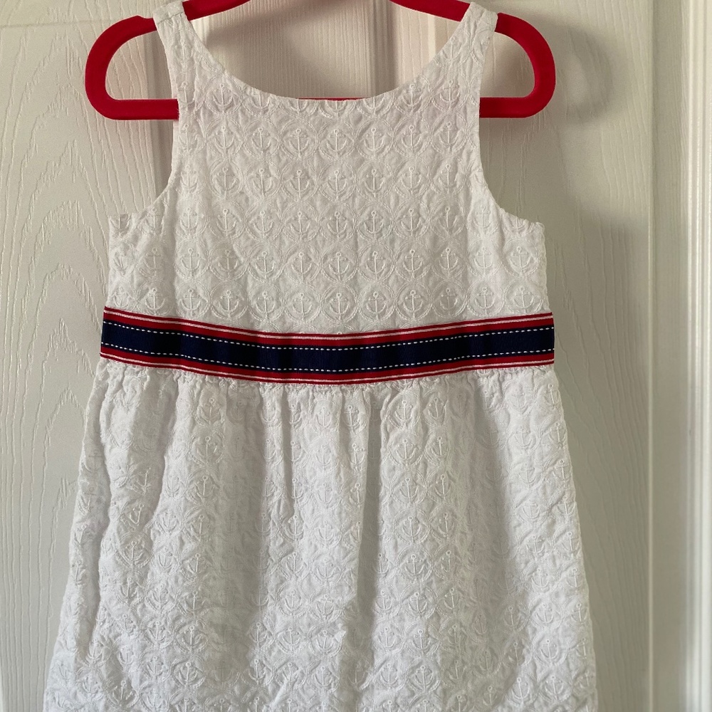 3T white dress, toddler girl, Janie and Jack